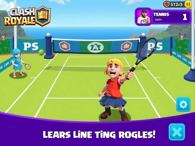 Tennis Clash Royalty Gameplay Screenshot